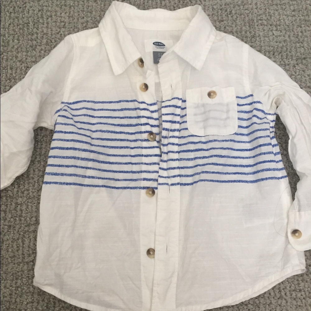 Toddler Boy Button Down Shirt